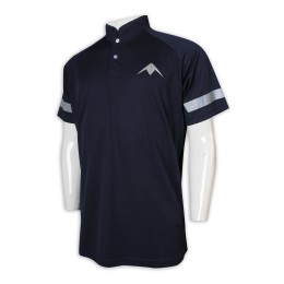 P1221 Formulates Polo T-shirt Manufacturer with Blue Short-sleeved Men's Reflective Strips and Vertical Collar Polo T-shirt P1221 Formulates Polo T-shirt Manufacturer with Blue Short-sleeved Men's Reflective Strips and Vertical Collar Polo T-shirt